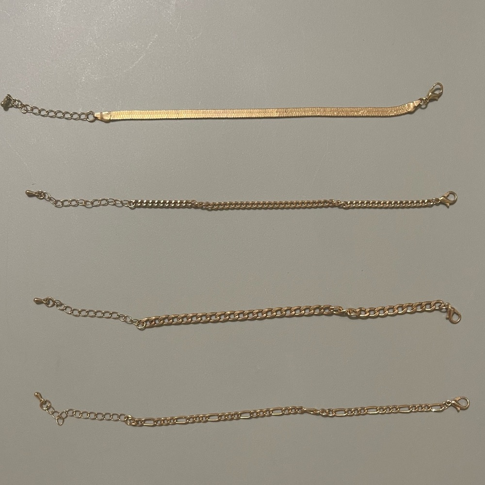 Stainless Steel Bracelet BUNDLE - Gold